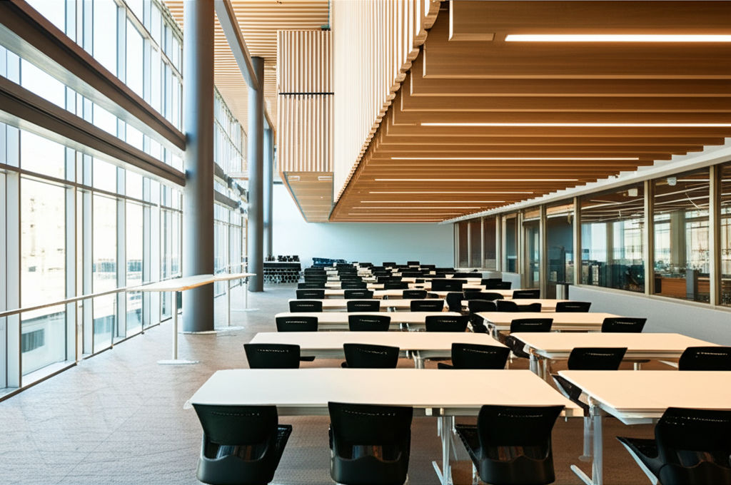Inside the Education Building