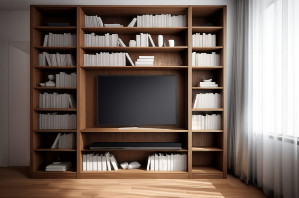 Bookcase Entertainment Unit