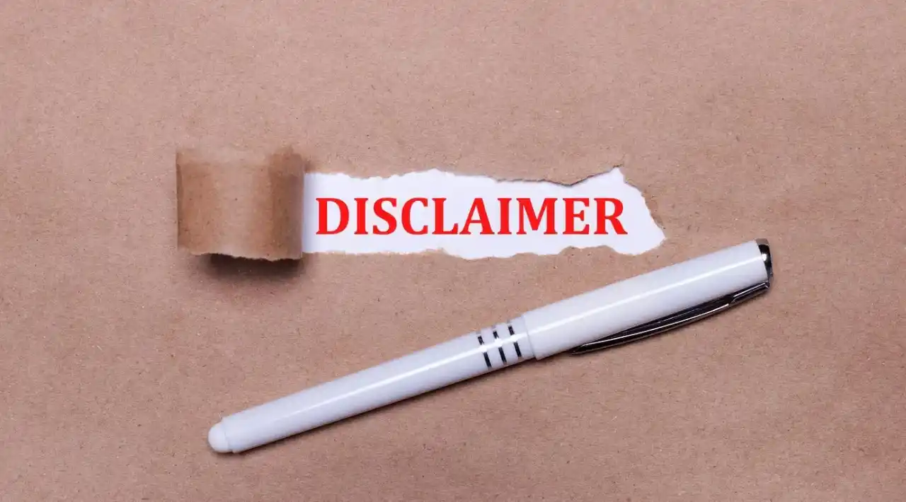 Disclaimer